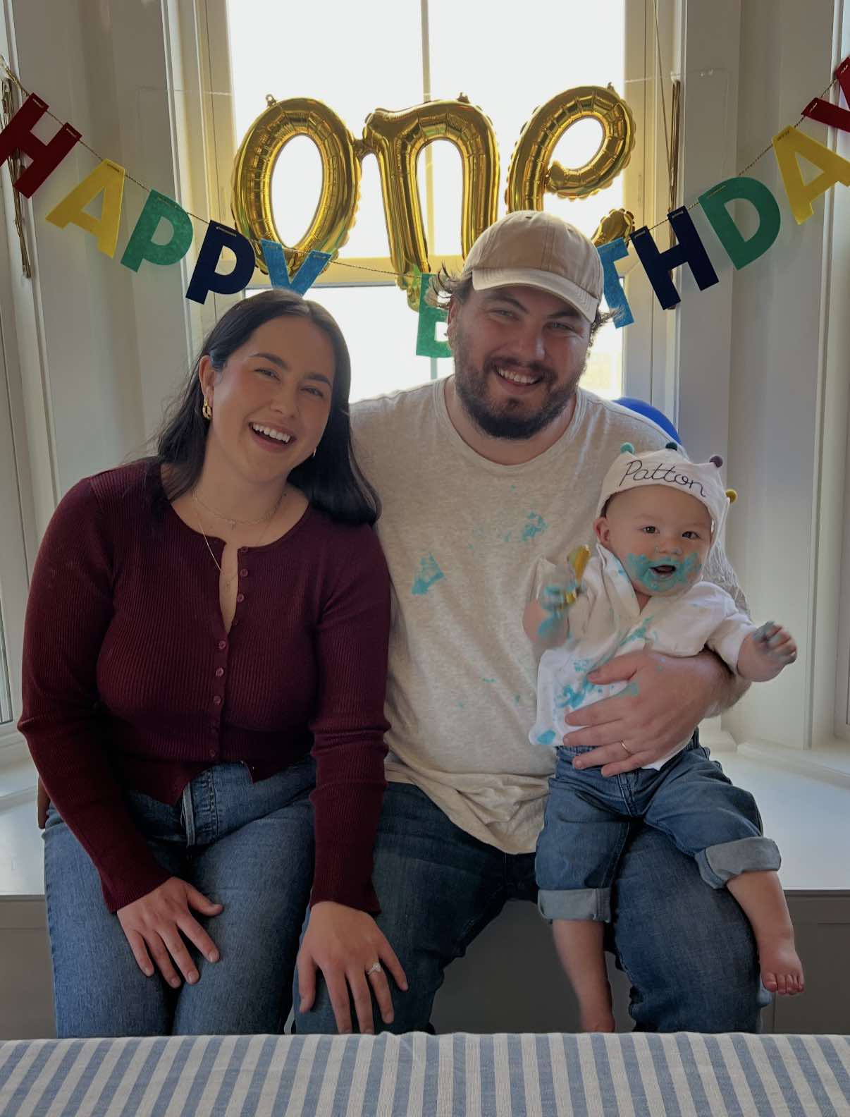 Justin Henderson with family