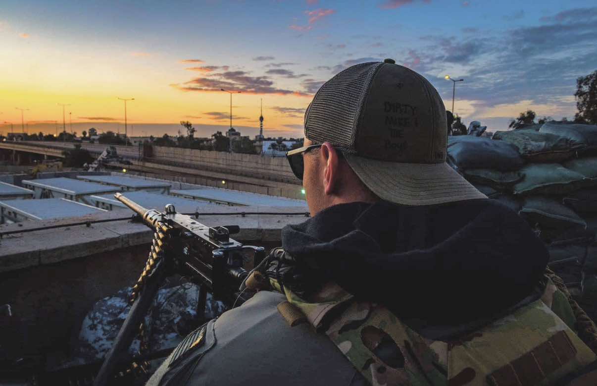 Justin Henderson during military operations